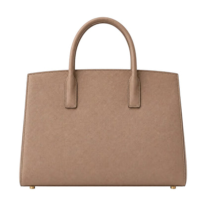 Bagv Beige Desert Pearl Satchel Handbag